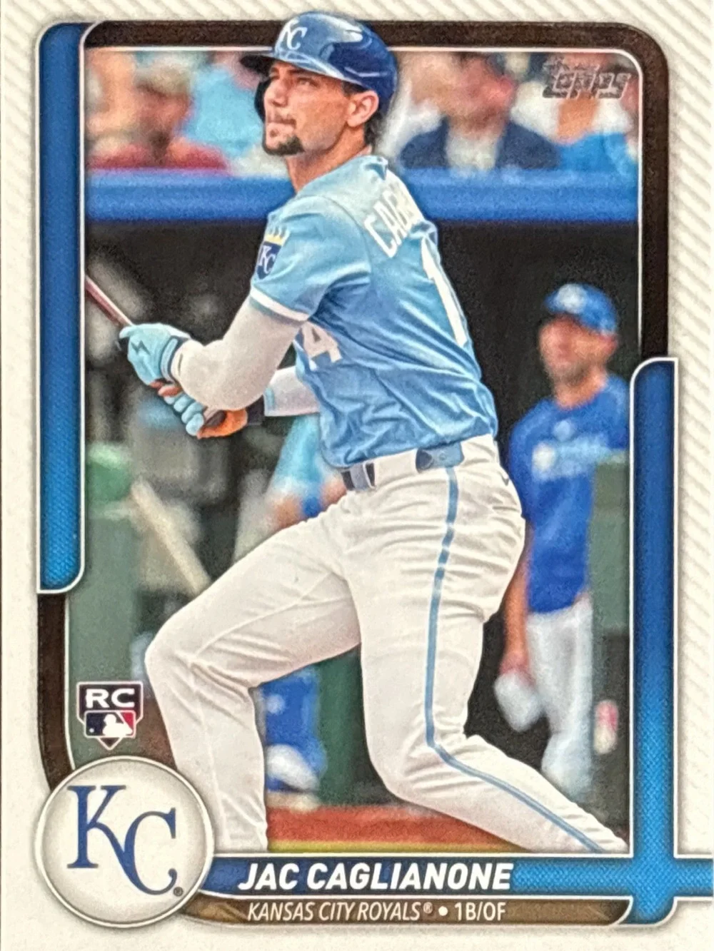 Topps KC Royals Jac Caglianone Rookie Card
